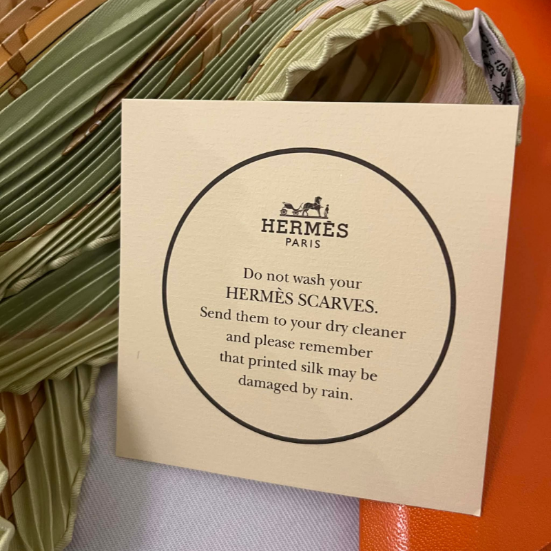 Hermès Carré Plissé "La Promenade de Longchamps" Silk Scarf thumbnail