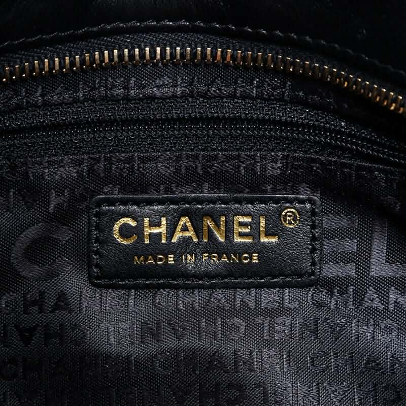Chanel Rare Archival No. 8 (2003 - 2004) Lambskin Icon Motif Chain Shoulder Bag thumbnail