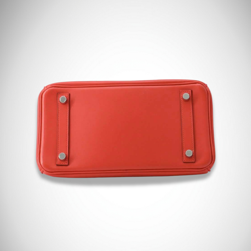 Hermès Birkin Retourne Rouge de Cœur Swift Leather Palladium Hardware thumbnail