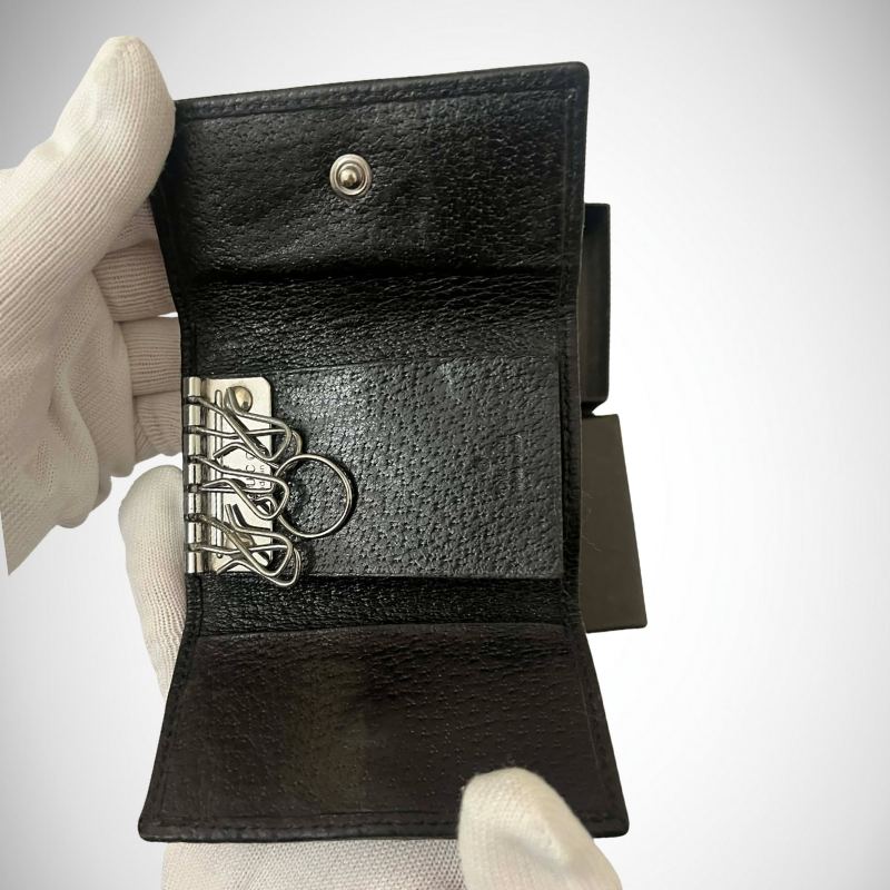 Gucci Vintage GG Canvas 6-Ring Key Case thumbnail