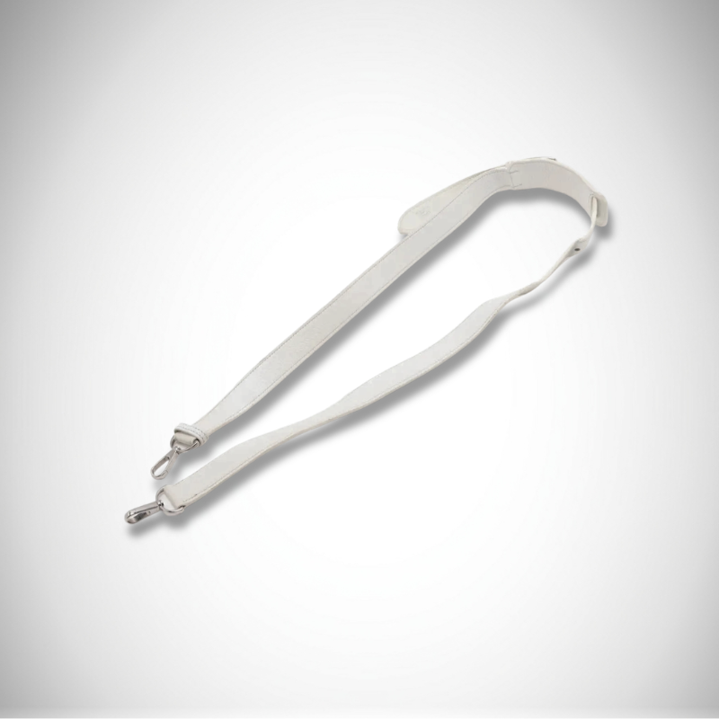 Hermès Jypsière 28 White Taurillon Clemence Leather Palladium Hardware thumbnail