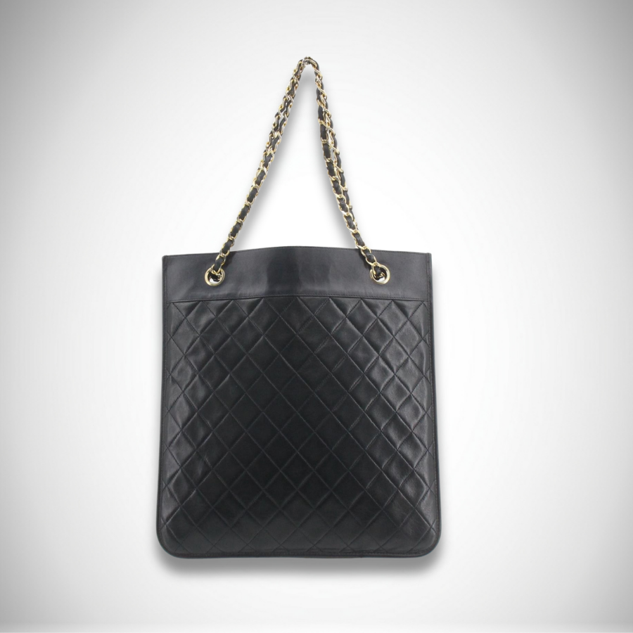 Chanel Vintage Matelasse Chain Tote Bag alternate view