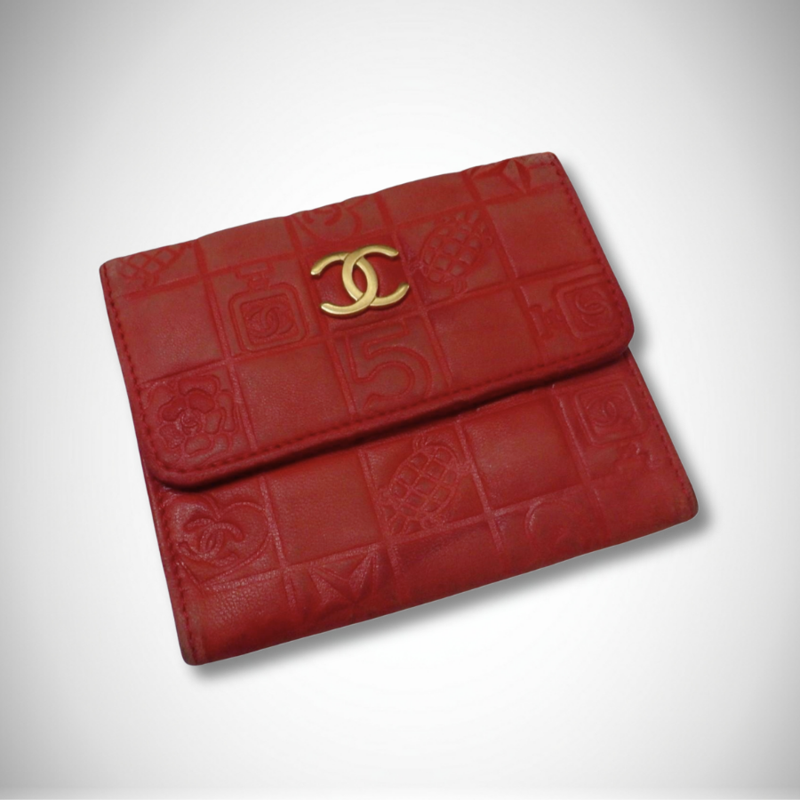 Chanel Vintage Icon Line Compact Wallet thumbnail