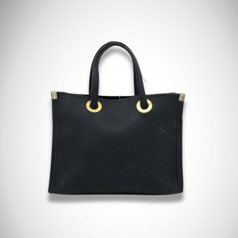 Fendi Archival Fazzuolo Logo Vinyl Patent Leather Mini Tote Bag alternate view