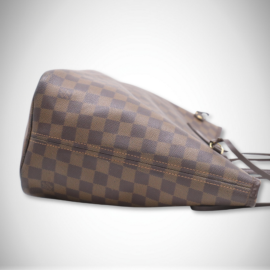 Louis Vuitton Neverfull MM Damier Ebene Tote Bag - Brown thumbnail