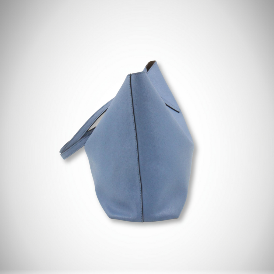 Fendi "F is Fendi" Logo Shopping Tote 8BH348 in Blue thumbnail