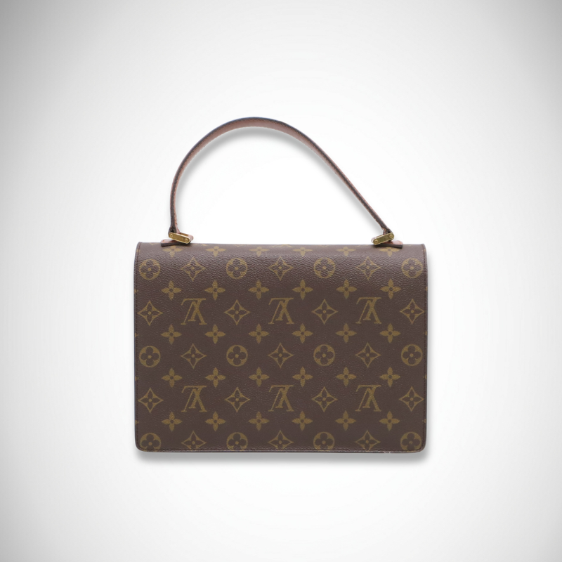 Louis Vuitton Monogram Concorde Handbag with key alternate view