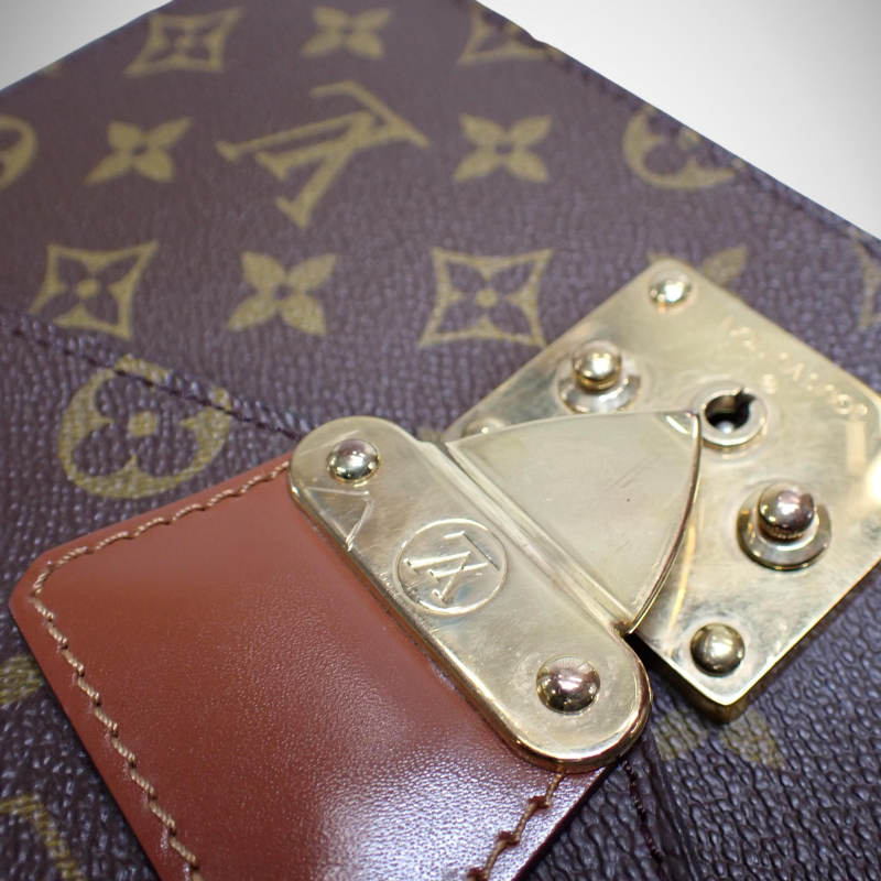 Louis Vuitton Monogram Concorde Handbag with key thumbnail