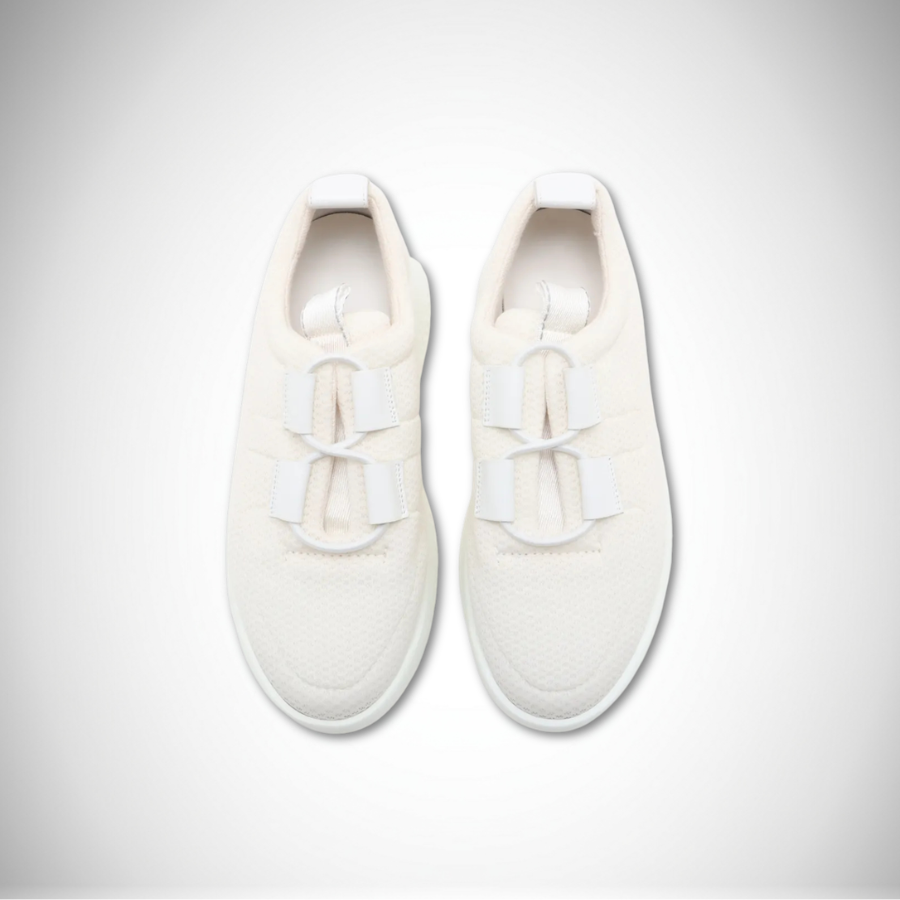 Hermès White Mesh Team Sneakers 35.5 alternate view