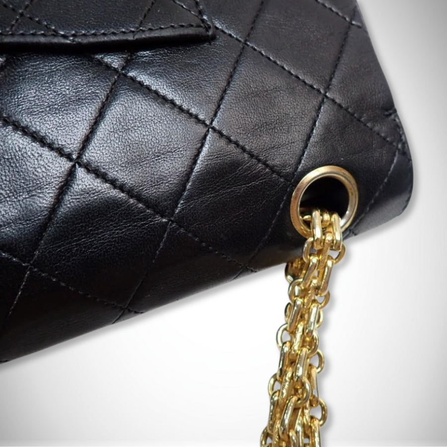 Chanel Rare Vintage Classic Medium Double Flap Bag (All-Chain Strap) thumbnail