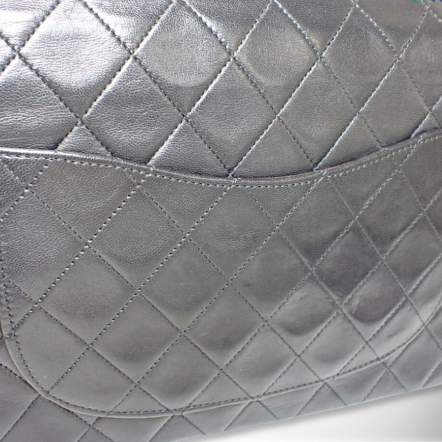 Chanel Rare Vintage Classic Medium Double Flap Bag (Bijoux All-Chain Strap) thumbnail