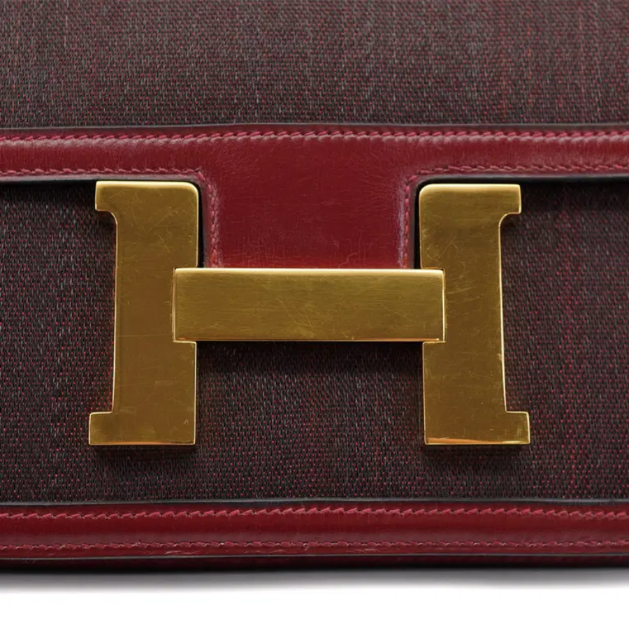 Hermès Constance 24 Rouge H Crinoline & Box Calf – 1978 thumbnail