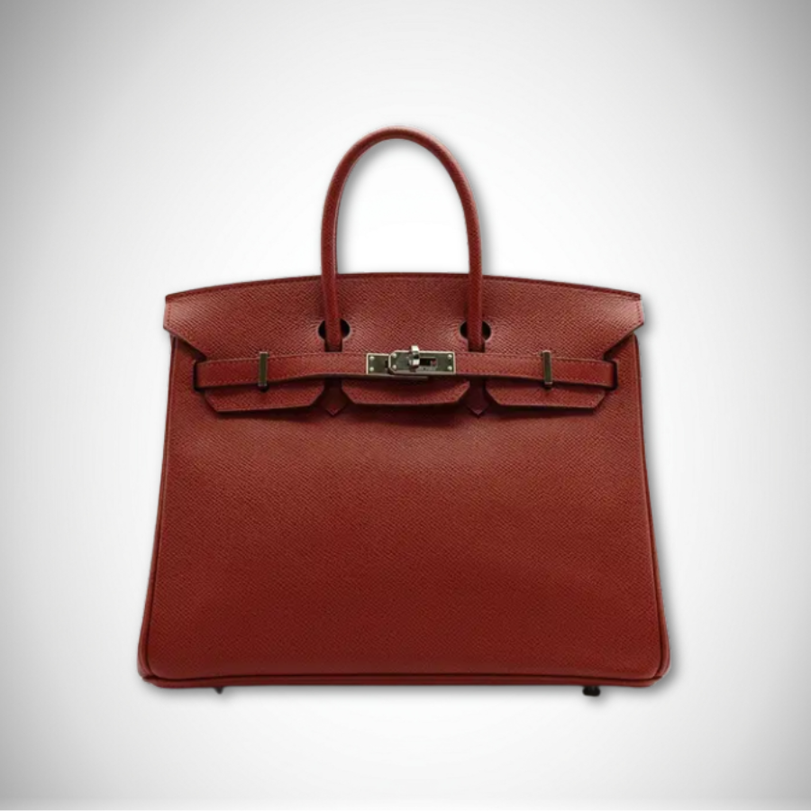 Hermès Birkin 25 Sienne Veau Epsom Palladium Hardware Square M (2009) alternate view