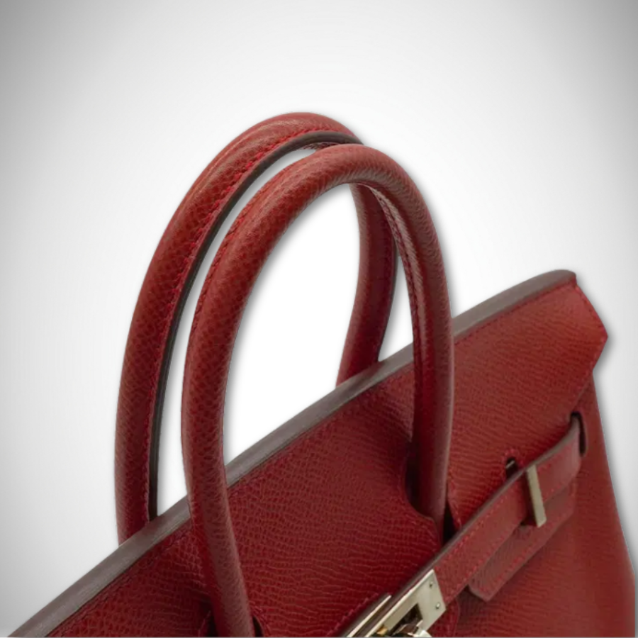 Hermès Birkin 25 Sienne Veau Epsom Palladium Hardware Square M (2009) thumbnail