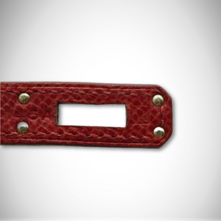 Hermès Birkin 25 Sienne Veau Epsom Palladium Hardware Square M (2009) thumbnail