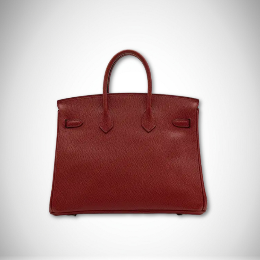 Hermès Birkin 25 Sienne Veau Epsom Palladium Hardware Square M (2009) thumbnail