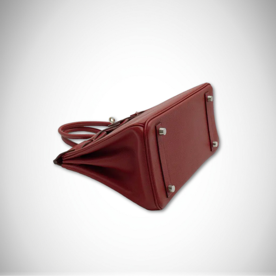 Hermès Birkin 25 Sienne Veau Epsom Palladium Hardware Square M (2009) thumbnail