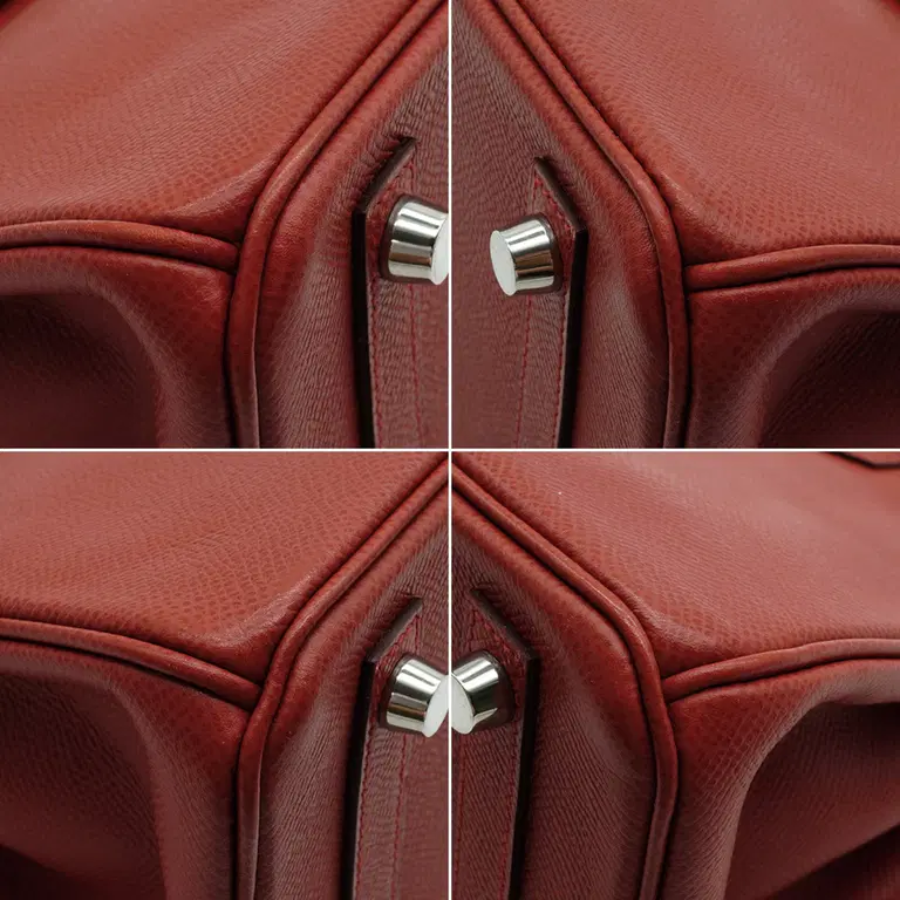 Hermès Birkin 25 Sienne Veau Epsom Palladium Hardware Square M (2009) thumbnail