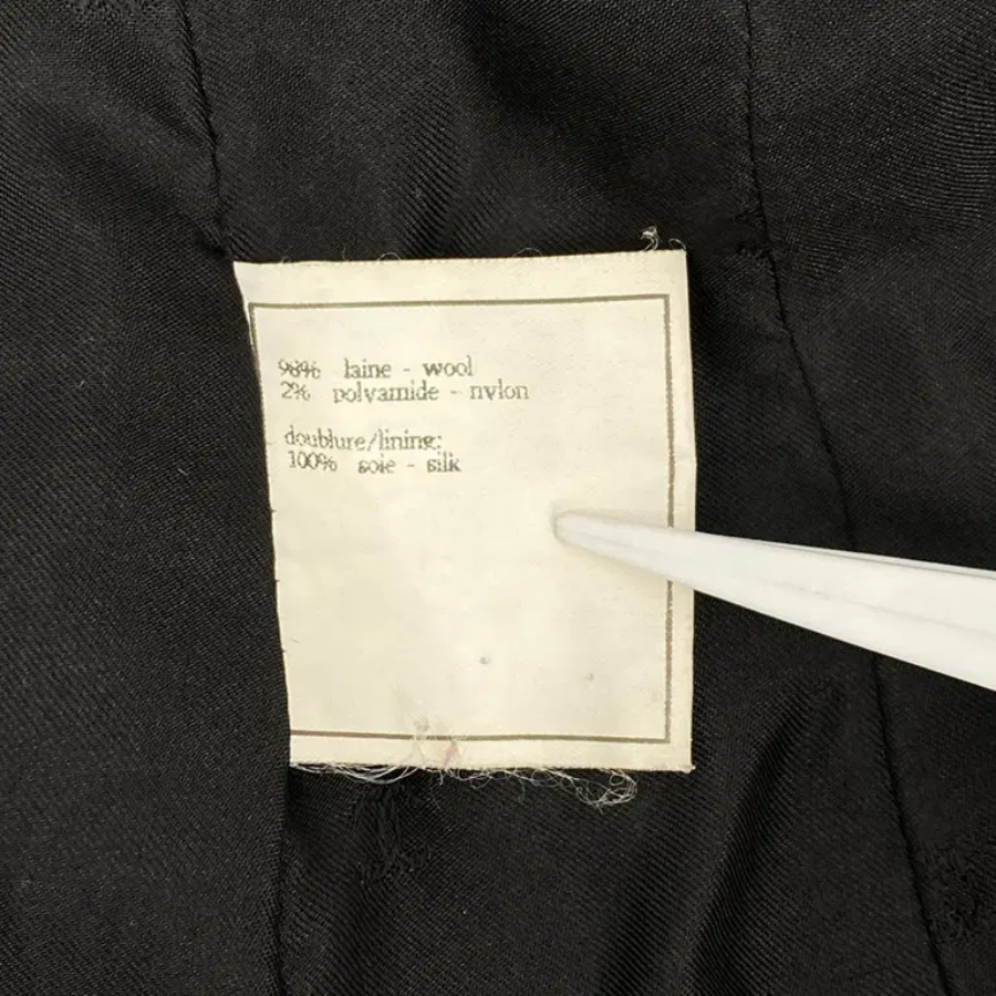 Chanel Vintage Black Wool 1995 Runway Logo Coco Button Tweed Jacket – FR 38 thumbnail