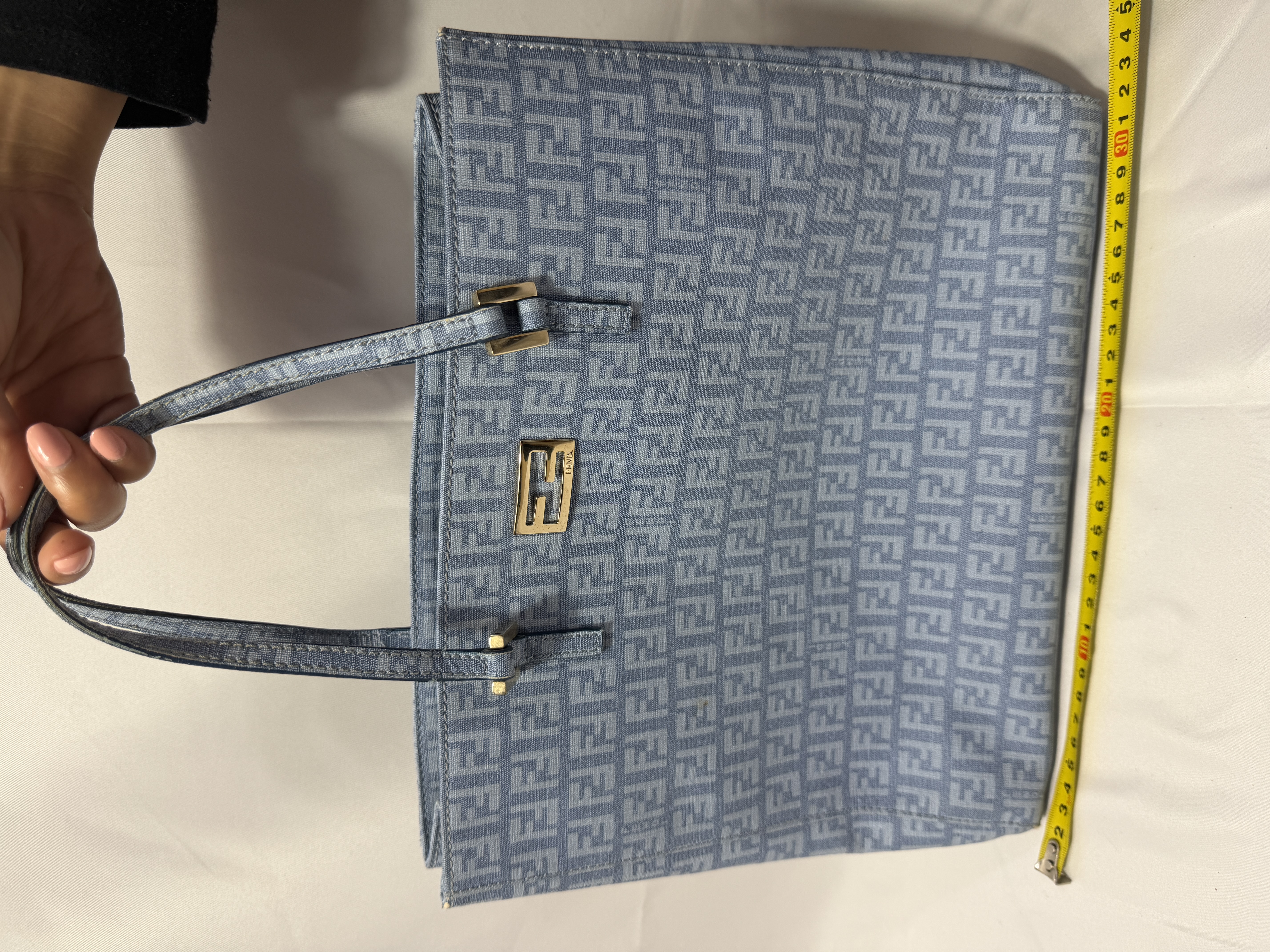 Fendi Zucchino PVC Handbag thumbnail