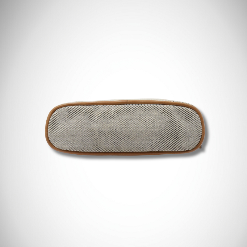 Hermès Bolide Pouch in Gray and Brown thumbnail
