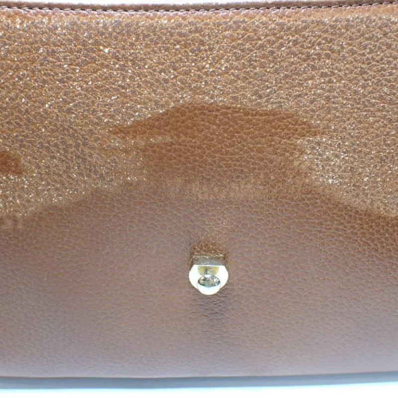 Burberrys Vintage Pebbled Leather Flap Top Handle Bag thumbnail