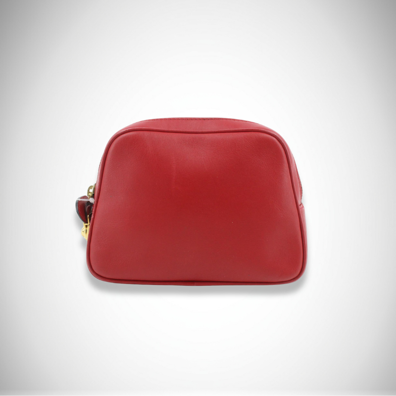 Ferragamo Archival Gancini Leather Pouch alternate view
