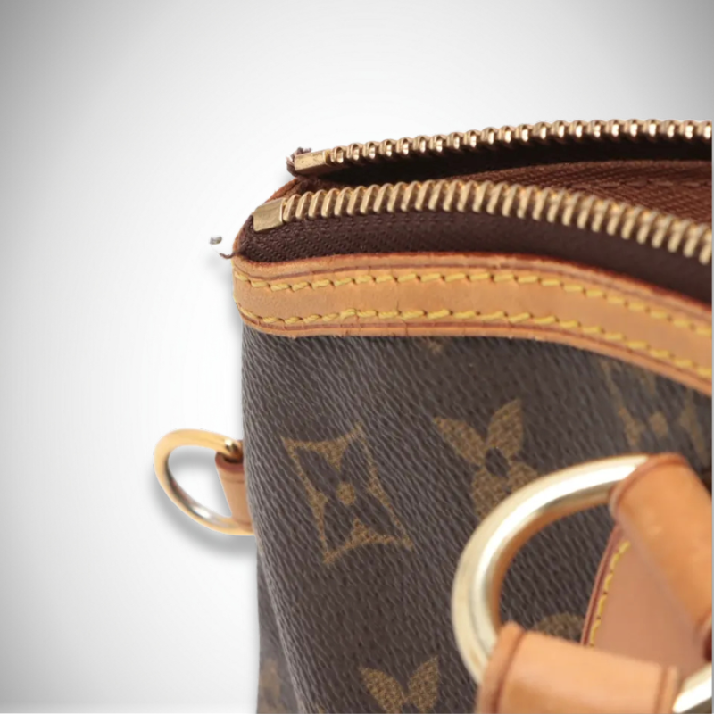 Louis Vuitton Monogram Lockit M40102 FL0046 Brown thumbnail