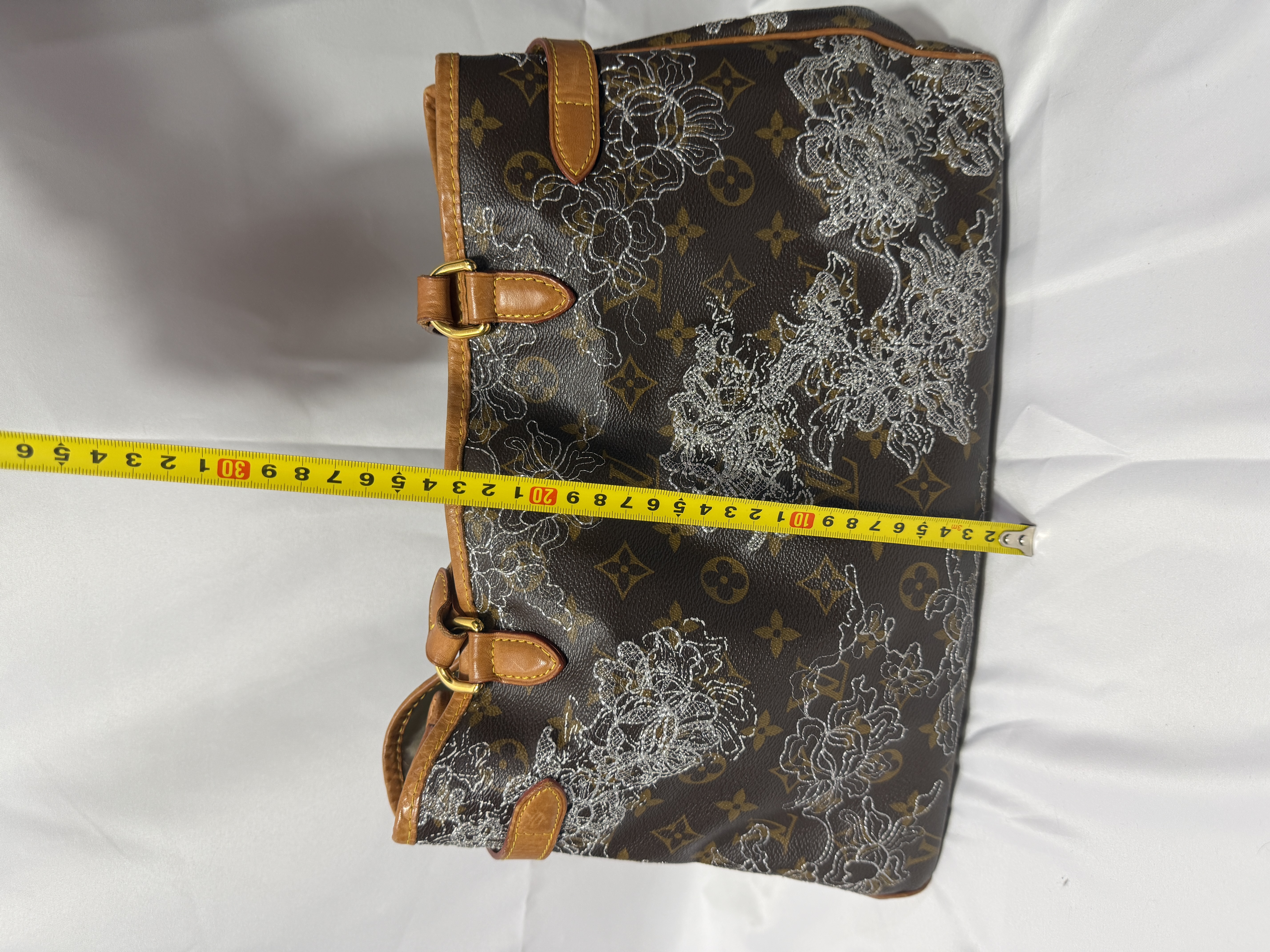 Louis Vuitton Monogram Dentelle Batignolles Horizontal M95399 CA0097 Brown thumbnail