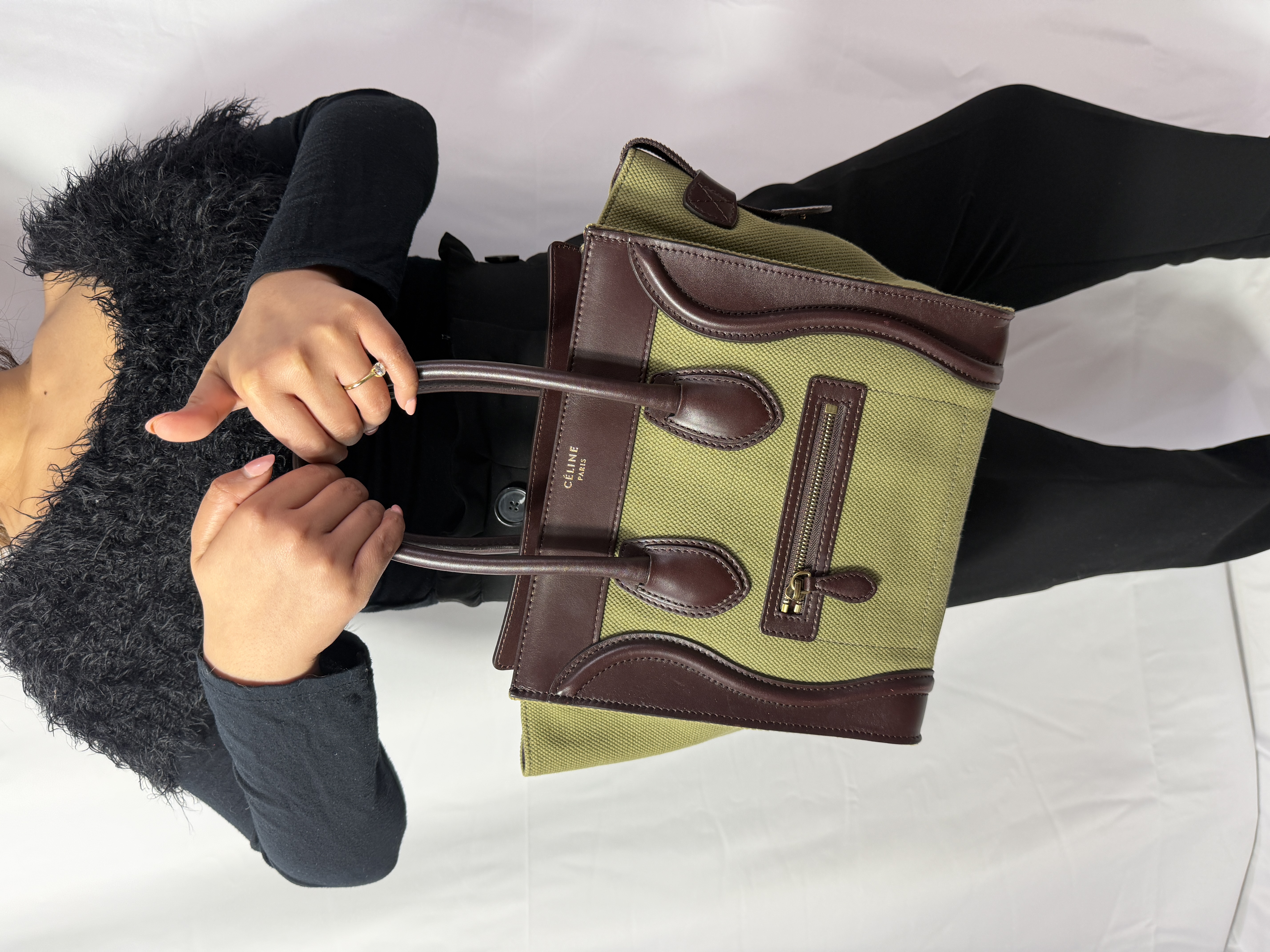 Celine Micro Luggage Tote Bag thumbnail