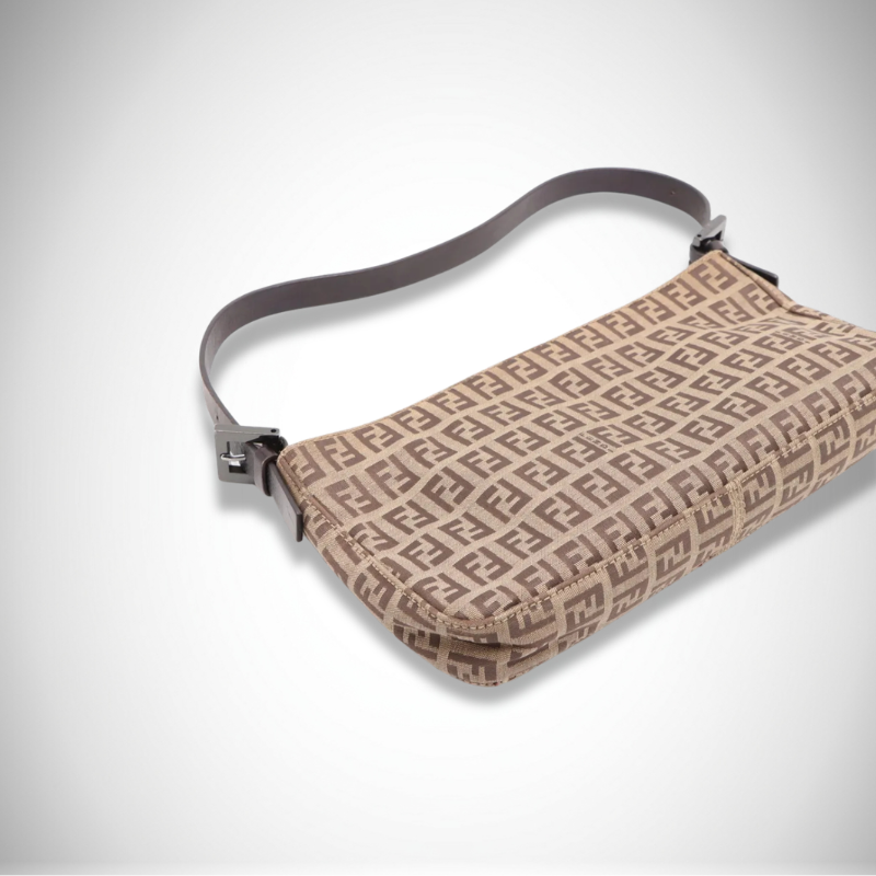 Fendi Vintage Archival Zucchino Shoulder Bag alternate view