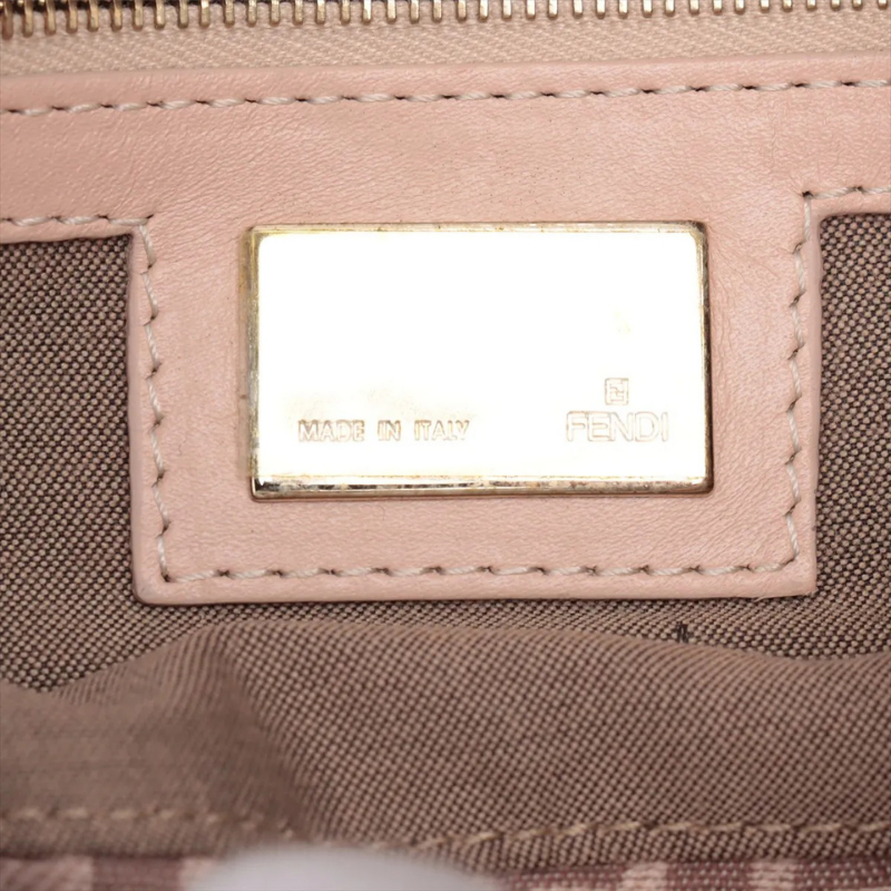 Fendi Zucchino Mamma Baguette Shoulder Bag thumbnail