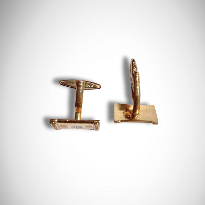 Christian Dior Vintage Gold-tone Cufflinks alternate view