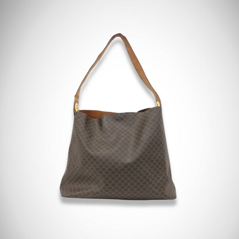 Celine Vintage Macadam One-Shoulder Bag