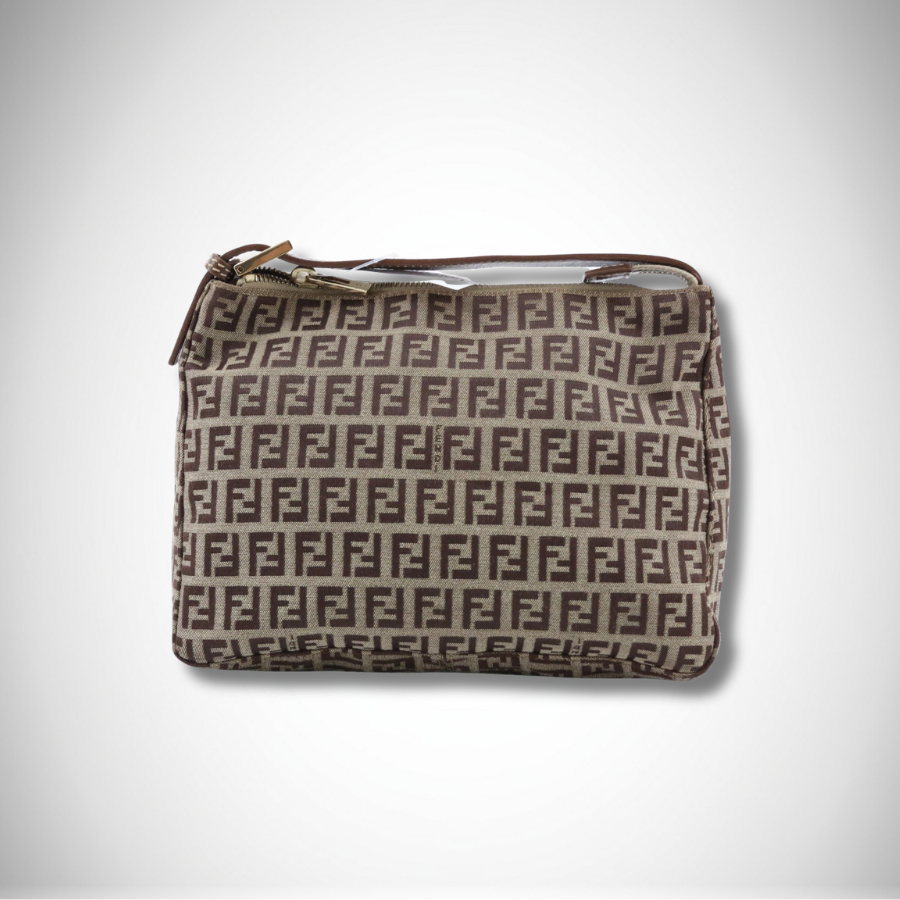 Fendi Vintage Zucchino Accessory Pouch