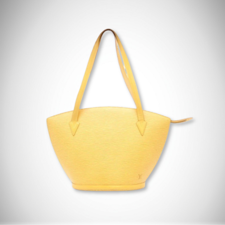 Louis Vuitton Vintage Epi Saint-Jacques Shopping Tote in Tassili Yellow