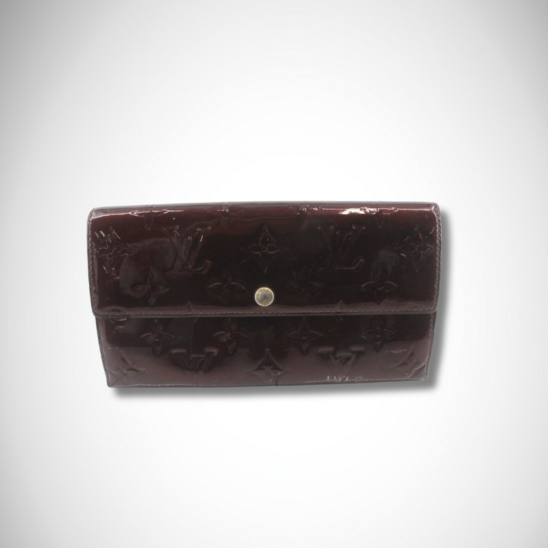 Louis Vuitton Vernis Portefeuille Sarah Bi-fold Long Wallet