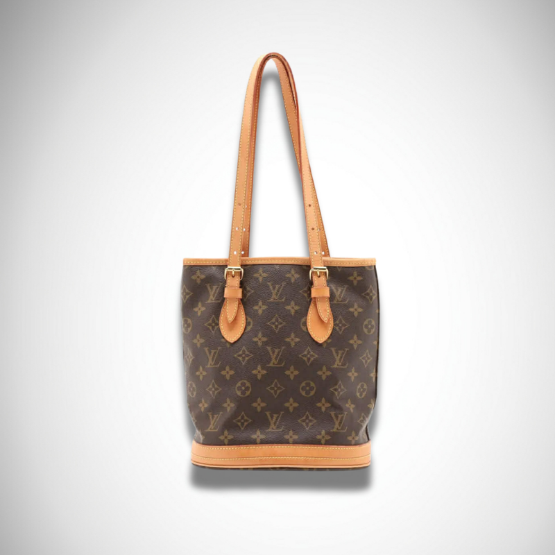 Louis Vuitton Monogram Bucket PM M42238 VI0030 Brown