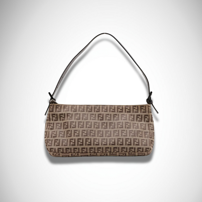 Fendi Vintage Archival Zucchino Shoulder Bag